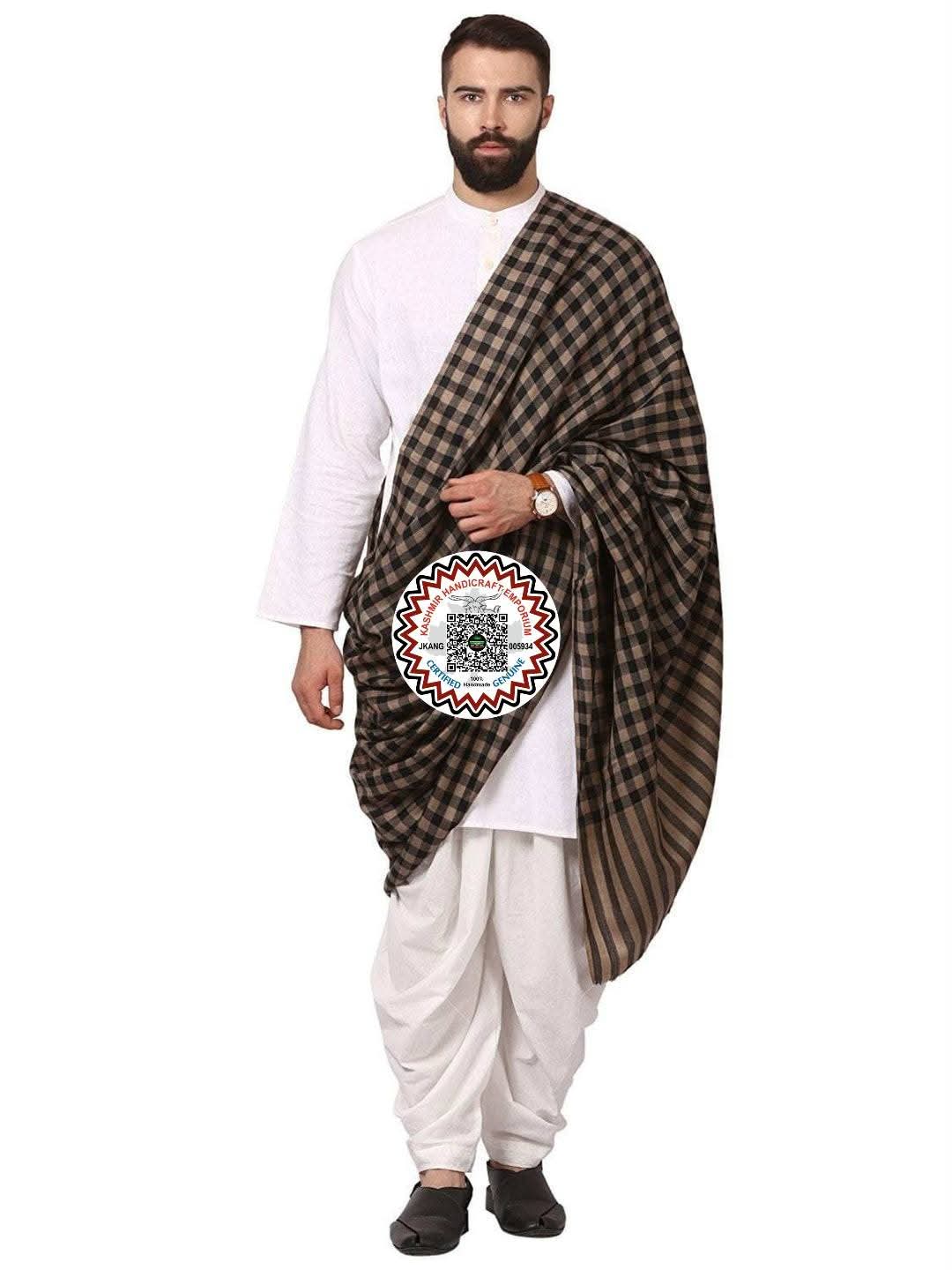 Mens Check Shawl Light Weight ✨️ 😎 ♥️&nbsp;