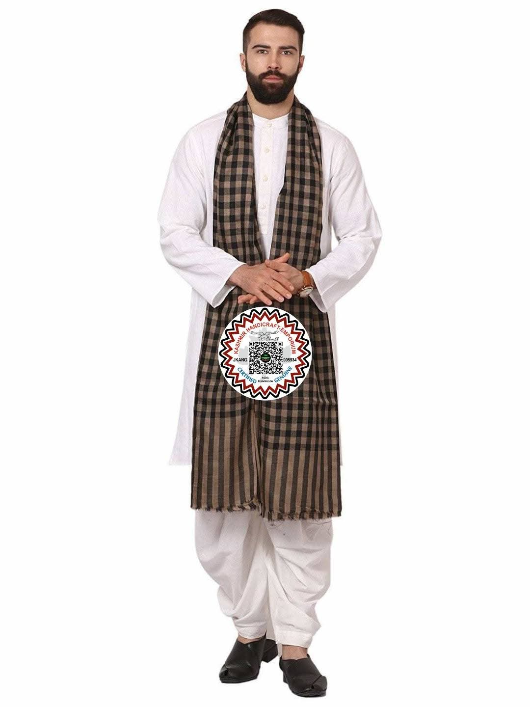 Mens Check Shawl Light Weight ✨️ 😎 ♥️&nbsp;